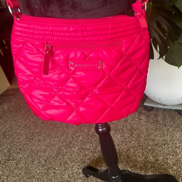 Vera Bradley Pink Quilted Crossbody Bag - Picture 2 of 7